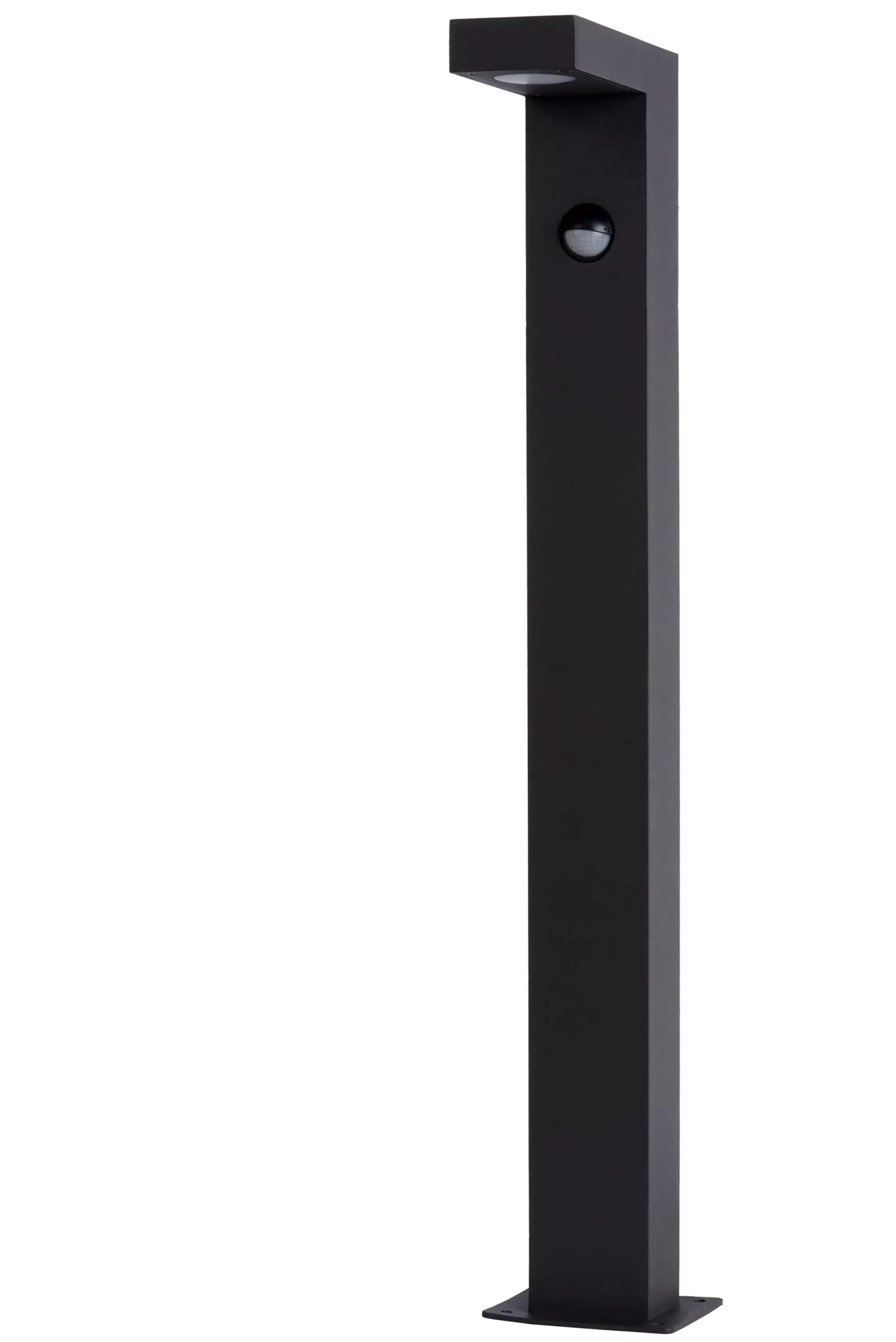 TEXAS-IR - Sokkellamp - LED - 1x7W 3000K - IP54 - Beweging & dag/nacht sensor (uitschakelbaar) - Antraciet*Lucide Cheap