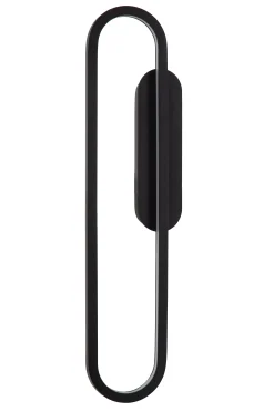 THELMA - Wandlamp - LED Dimb. - 1x24W 2700K - Zwart*Lucide Sale