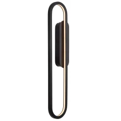 THELMA - Wandlamp - LED Dimb. - 1x24W 2700K - Zwart*Lucide Sale