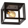 THOR - Plafonnière - 1xE27 - Grijs ijzer*Lucide Cheap