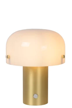 TIMON - Tafellamp - 1xE14 - Mat Goud / Messing*Lucide Clearance