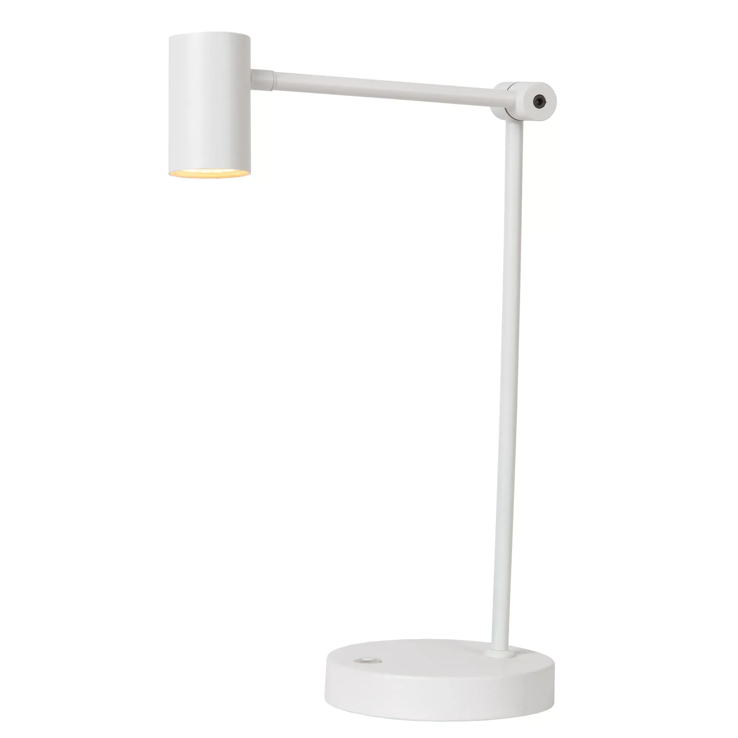 TIPIK - Oplaadbare Tafellamp - Accu/Batterij - LED 3 StepDim - 1x3W 2700K - Wit*Lucide Store
