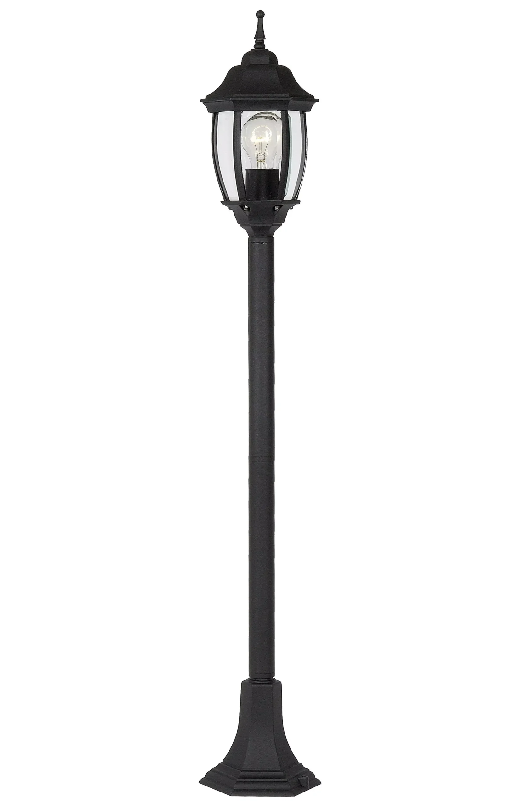 TIRENO - Lantaarnpaal - 1xE27 - IP44 - Zwart*Lucide Fashion