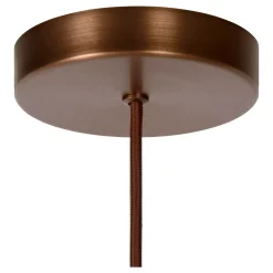 TOLEDO - Hanglamp - Ø 20 cm - 1xE27 - Amber*Lucide Cheap