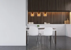 TOLEDO - Hanglamp - Ø 20 cm - 3xE27 - Amber*Lucide Fashion