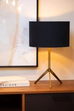TONDO - Tafellamp - Ø 30 cm - 1xE27 - Mat Goud / Messing*Lucide Store