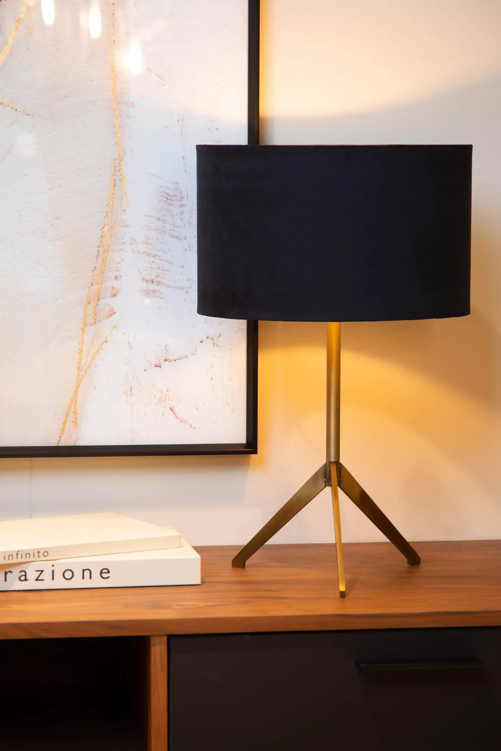 TONDO - Tafellamp - Ø 30 cm - 1xE27 - Mat Goud / Messing*Lucide Store