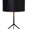 TONDO - Tafellamp - Ø 30 cm - 1xE27 - Zwart*Lucide Store