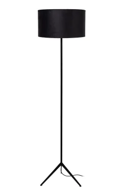 TONDO - Vloerlamp - Ø 38 cm - 1xE27 - Zwart*Lucide Online