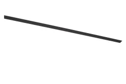 TRACK Afdekplaat/cover- 1-fase Railsysteem / Railverlichting - 2 meter - Zwart (Uitbreiding)*Lucide Discount