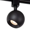 TRACK FAVORI Railspot - 1-fase Railsysteem / Railverlichting - 1xGU10 - Zwart (Uitbreiding)*Lucide Fashion