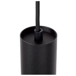 TRACK FLORIS Hanglamp - 1-fase Railsysteem / Railverlichting - 1xGU10 - Zwart (Uitbreiding)*Lucide Cheap