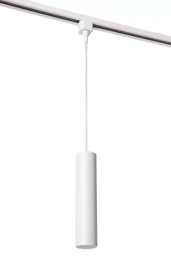 TRACK FLORIS Hanglamp - 1-fase Railsysteem / Railverlichting - 1xGU10 - Wit (Uitbreiding)*Lucide Best Sale