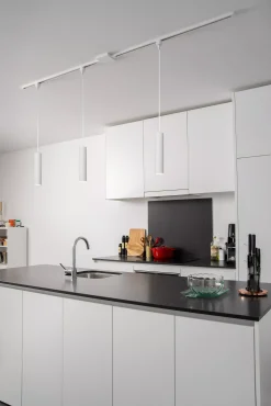 TRACK FLORIS Hanglamp - 1-fase Railsysteem / Railverlichting - 1xGU10 - Wit (Uitbreiding)*Lucide Best Sale