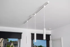 TRACK FLORIS Hanglamp - 1-fase Railsysteem / Railverlichting - 1xGU10 - Wit (Uitbreiding)*Lucide Best Sale