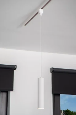 TRACK FLORIS Hanglamp - 1-fase Railsysteem / Railverlichting - 1xGU10 - Wit (Uitbreiding)*Lucide Best Sale