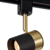 TRACK FLORIS Railspot - 1-fase Railsysteem / Railverlichting - 1xGU10 - Zwart (Uitbreiding)*Lucide New