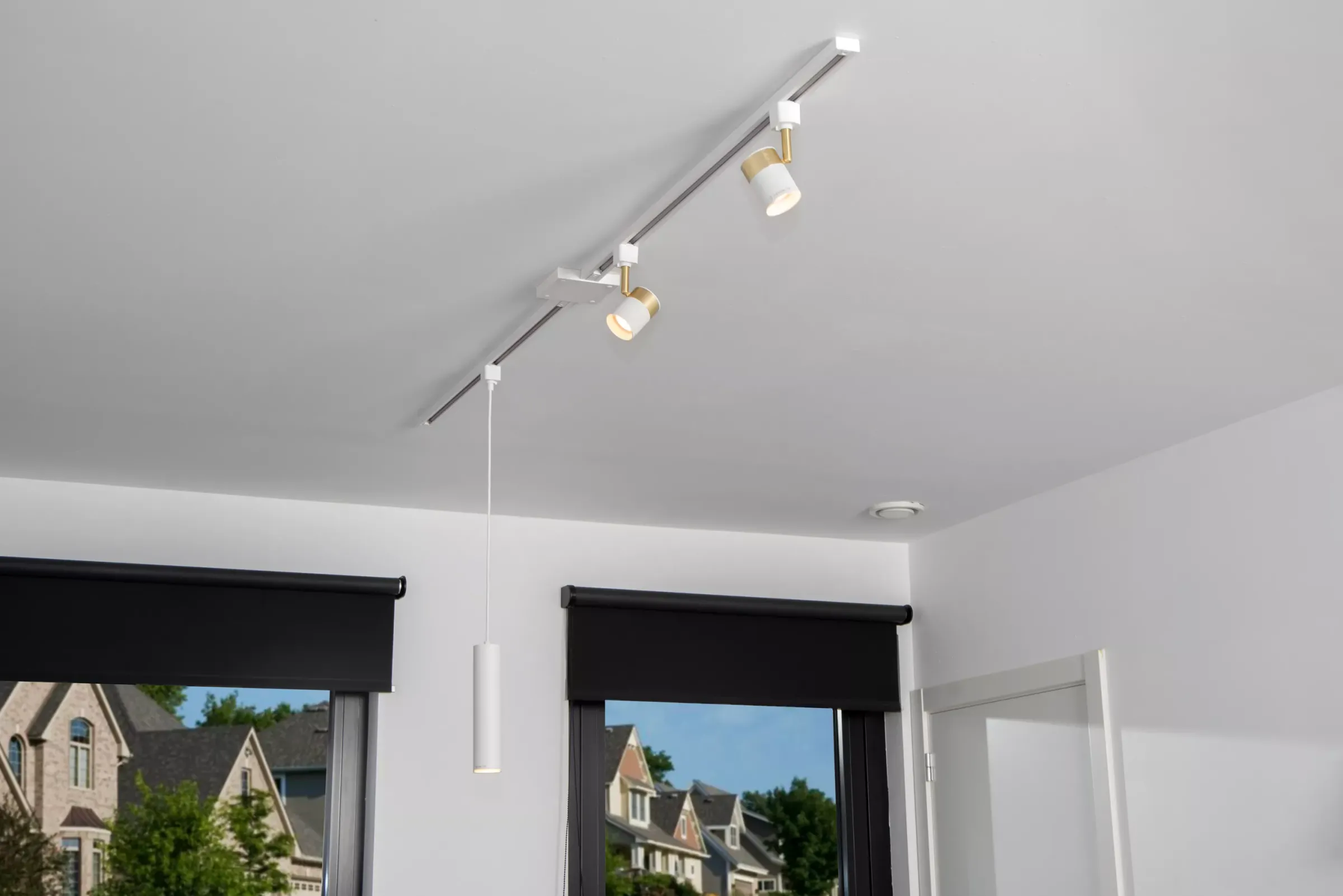 TRACK FLORIS Railspot - 1-fase Railsysteem / Railverlichting - 1xGU10 - Wit (Uitbreiding)*Lucide Discount