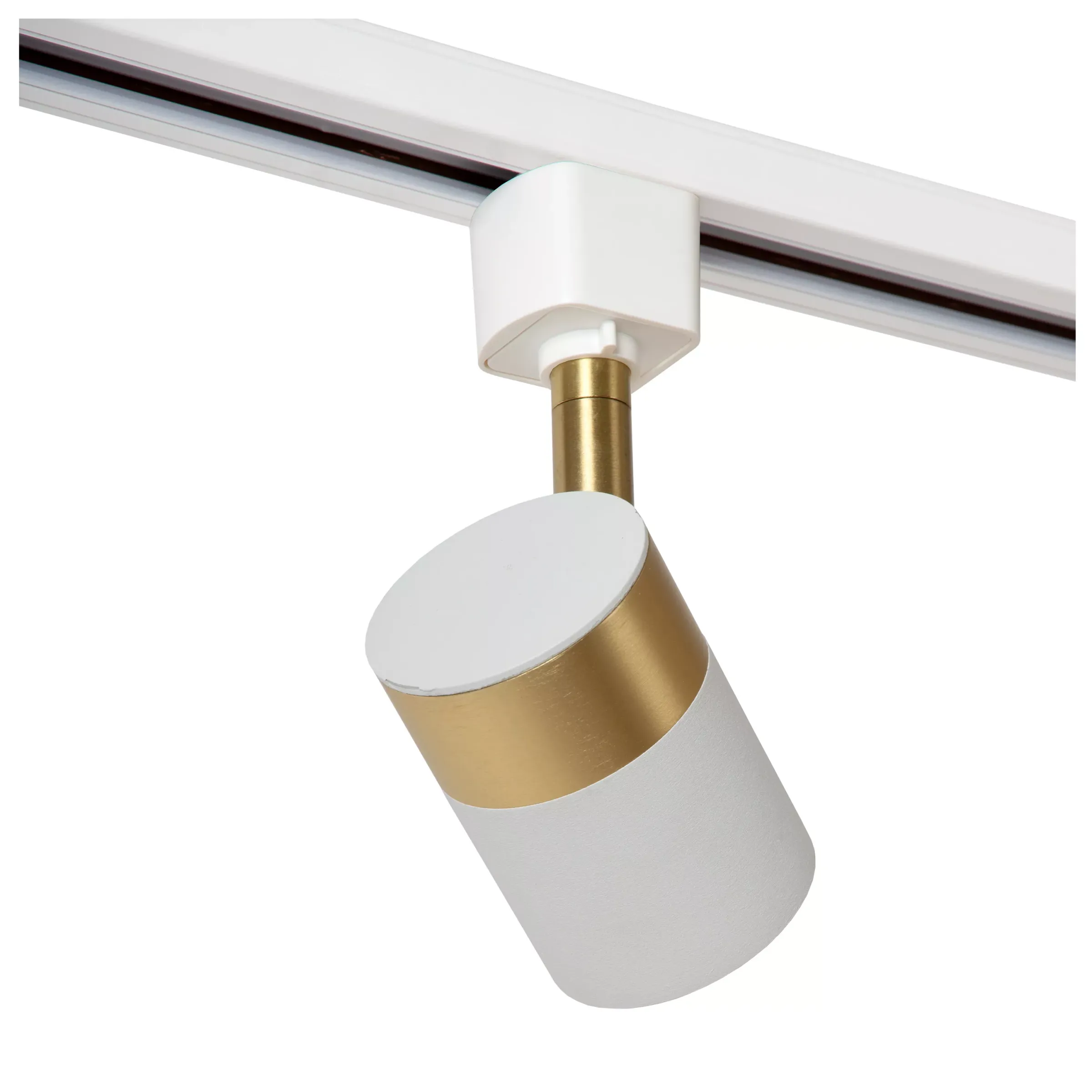 TRACK FLORIS Railspot - 1-fase Railsysteem / Railverlichting - 1xGU10 - Wit (Uitbreiding)*Lucide Discount