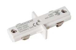 TRACK I-koppelstuk - 1-fase Railsysteem / Railverlichting - Wit (Uitbreiding)*Lucide Sale