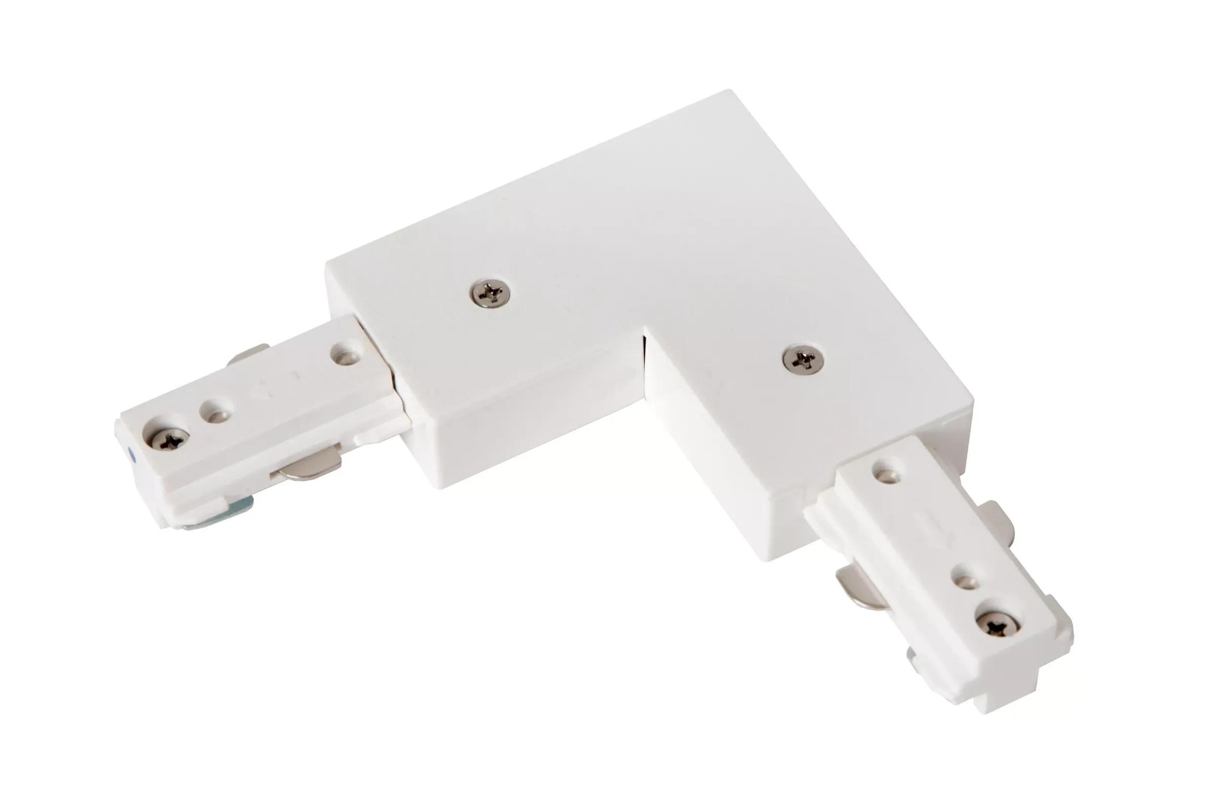 TRACK L-koppelstuk - 1-fase Railsysteem / Railverlichting - Links -Wit (Uitbreiding)*Lucide Store