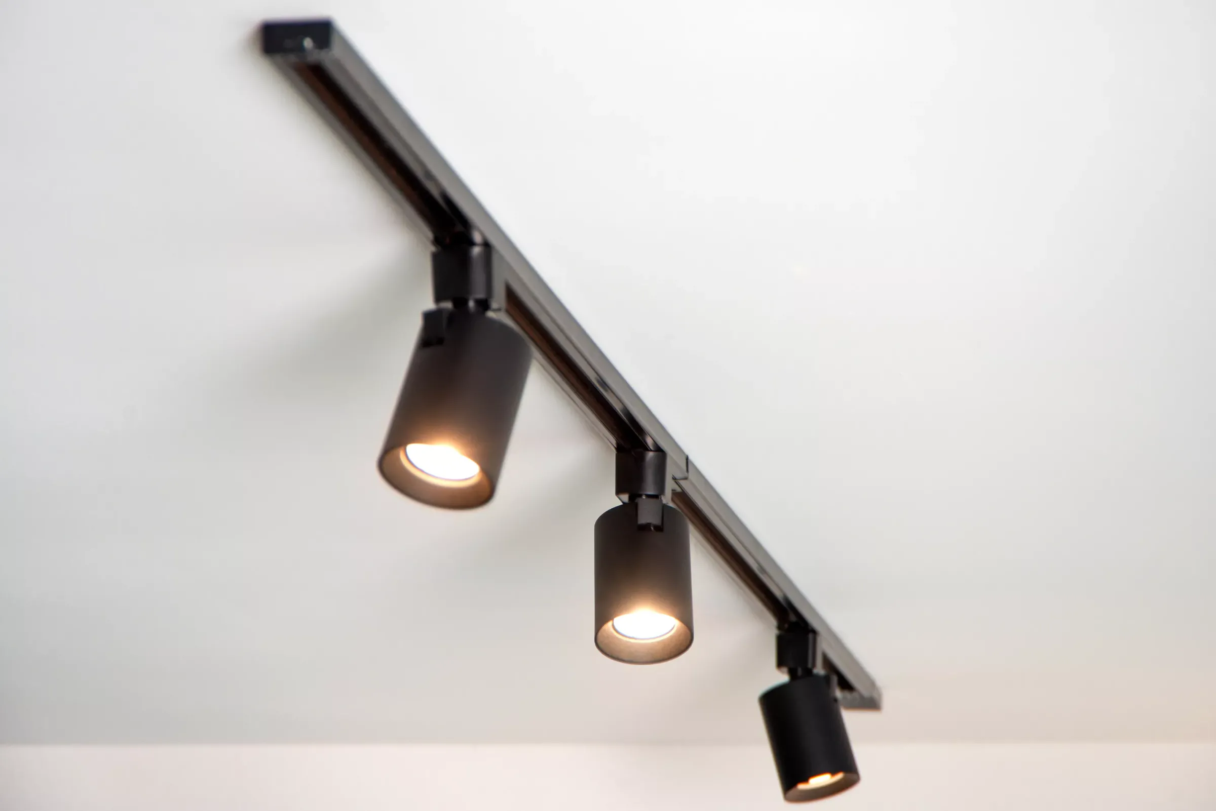 TRACK NIGEL Railspot - 1-fase Railsysteem / Railverlichting - 1xGU10 - Zwart (Uitbreiding)*Lucide Cheap