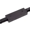 TRACK Startvoeding - 1-fase railsysteem / Railverlichting - Dubbel - Zwart (Uitbreiding)*Lucide Online