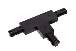 TRACK T-koppelstuk - 1-fase Railsysteem / Railverlichting - Zwart (Uitbreiding)*Lucide Cheap