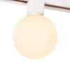 TRACK TYCHO- Railspot - 1-fase Railsysteem / Railverlichting - 1xG9 - Opaal (Uitbreiding)*Lucide Cheap