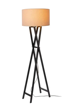 TRAFALGAR - Vloerlamp - 1xE27 - Zwart*Lucide Store