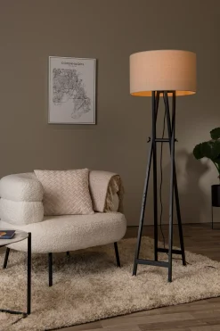 TRAFALGAR - Vloerlamp - 1xE27 - Zwart*Lucide Store