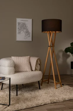 TRAFALGAR - Vloerlamp - Ø 48 cm - 1xE27 - Naturel*Lucide Clearance