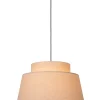 TRIBUTE - Hanglamp - Ø 60 cm - 1xE27 - Beige*Lucide Discount