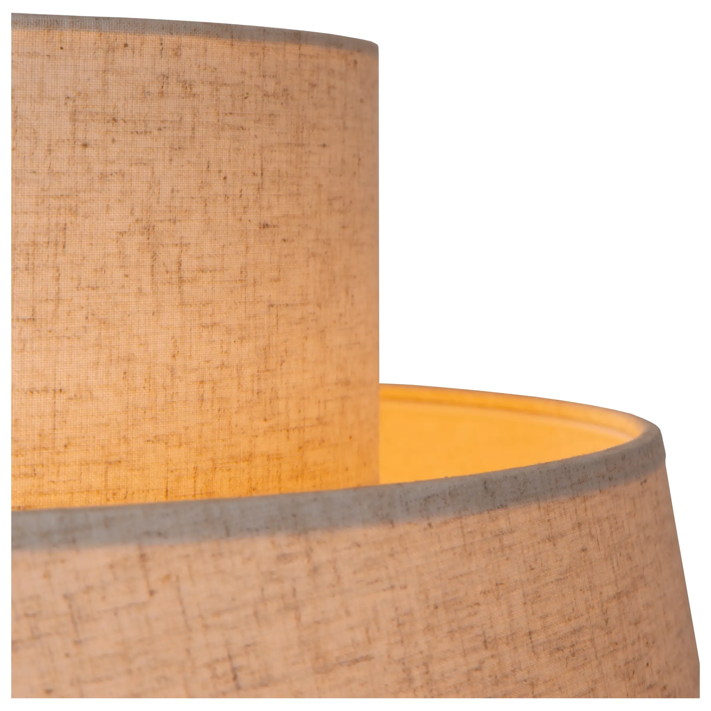 TRIBUTE - Hanglamp - Ø 60 cm - 1xE27 - Beige*Lucide Discount