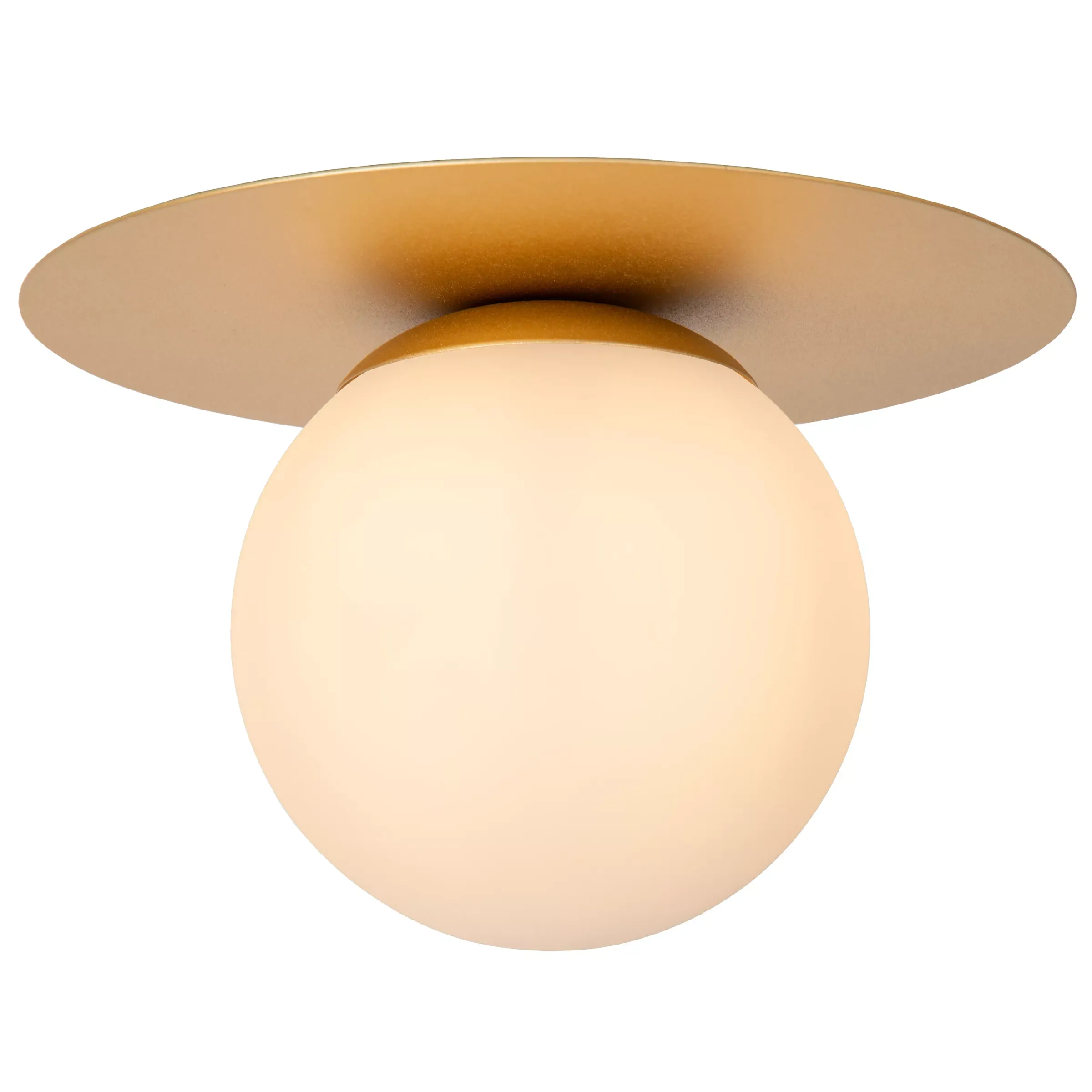 TRICIA - Plafonnière - Ø 25 cm - 1xE27 - Mat Goud / Messing*Lucide Fashion