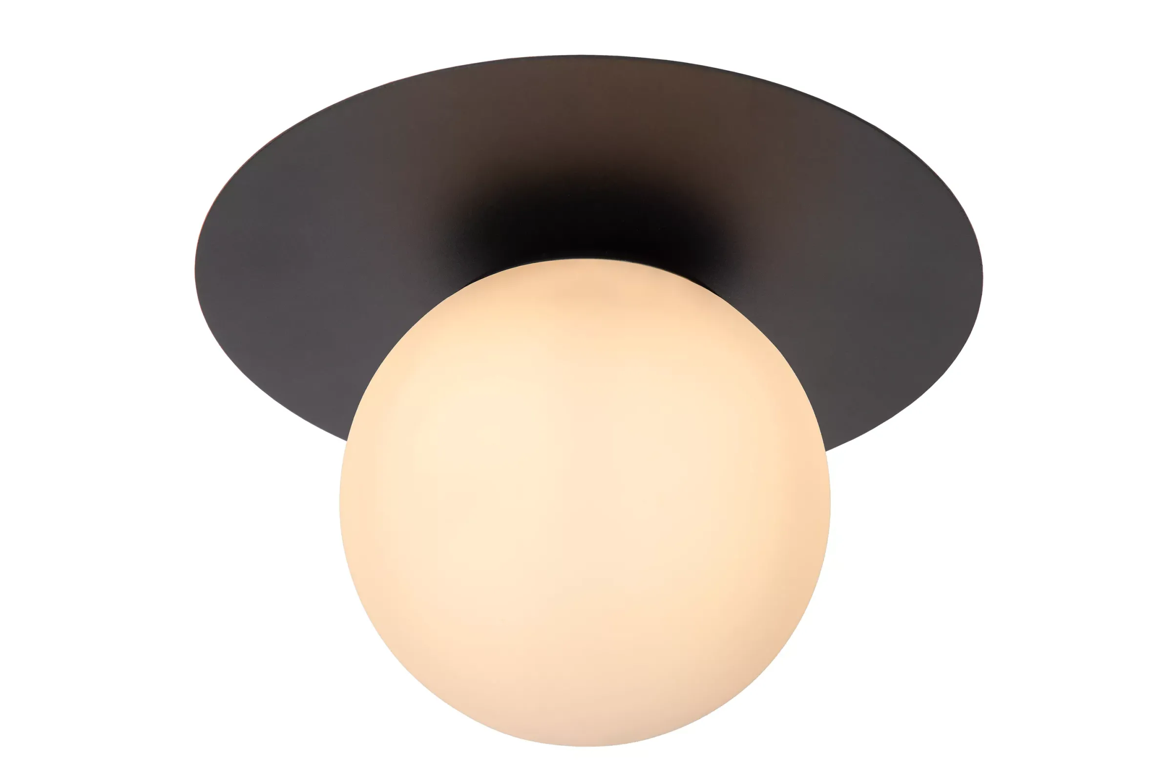 TRICIA - Plafonnière - Ø 25 cm - 1xE27 - Zwart*Lucide Flash Sale