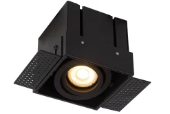 TRIMLESS - Inbouwspot - 1xGU10 - Zwart*Lucide Sale
