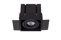 TRIMLESS - Inbouwspot - 1xGU10 - Zwart*Lucide Sale