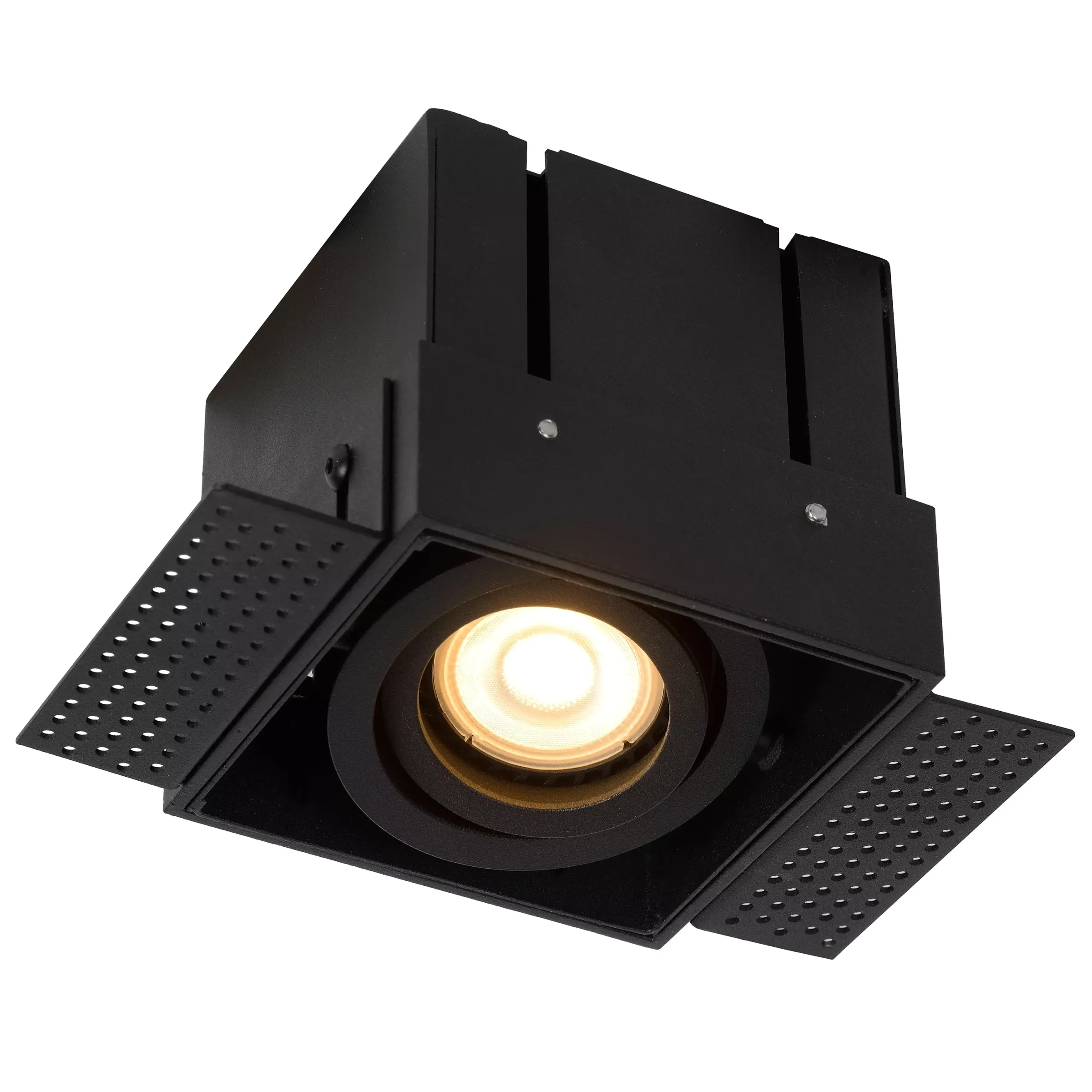 TRIMLESS - Inbouwspot - 1xGU10 - Zwart*Lucide Sale