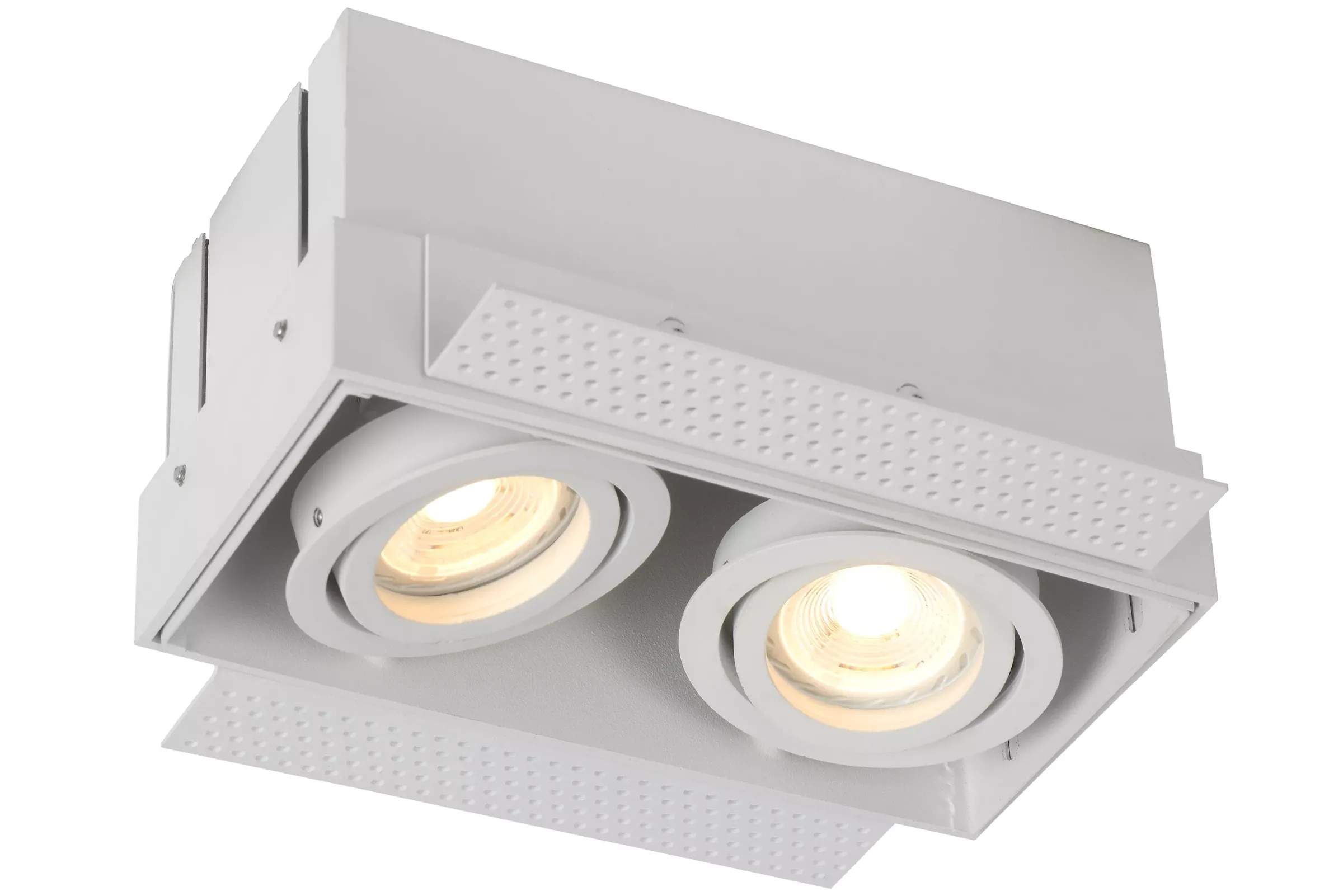 TRIMLESS - Inbouwspot - 2xGU10 - Wit*Lucide Best Sale