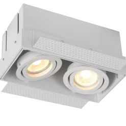 TRIMLESS - Inbouwspot - 2xGU10 - Wit*Lucide Best Sale