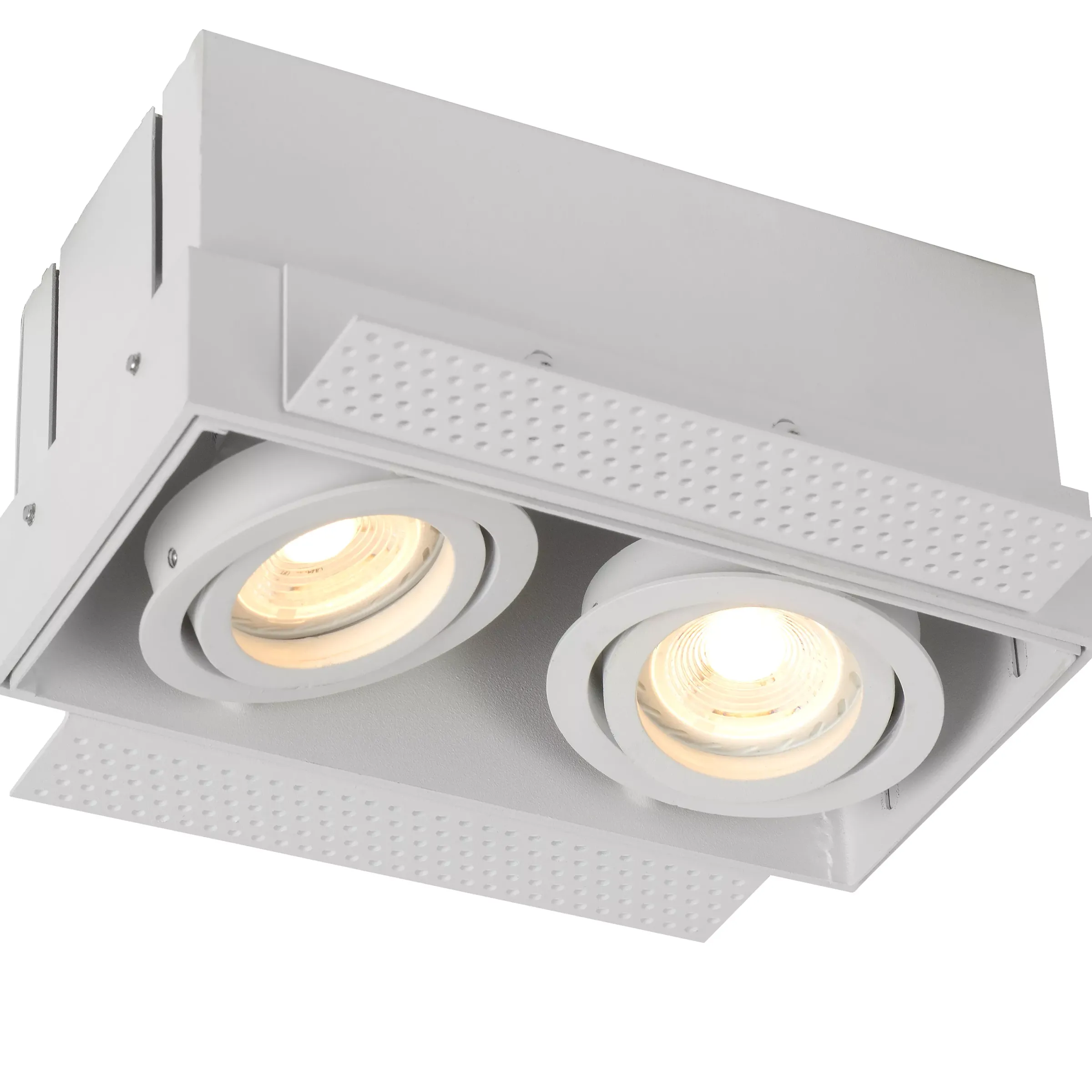 TRIMLESS - Inbouwspot - 2xGU10 - Wit*Lucide Best Sale