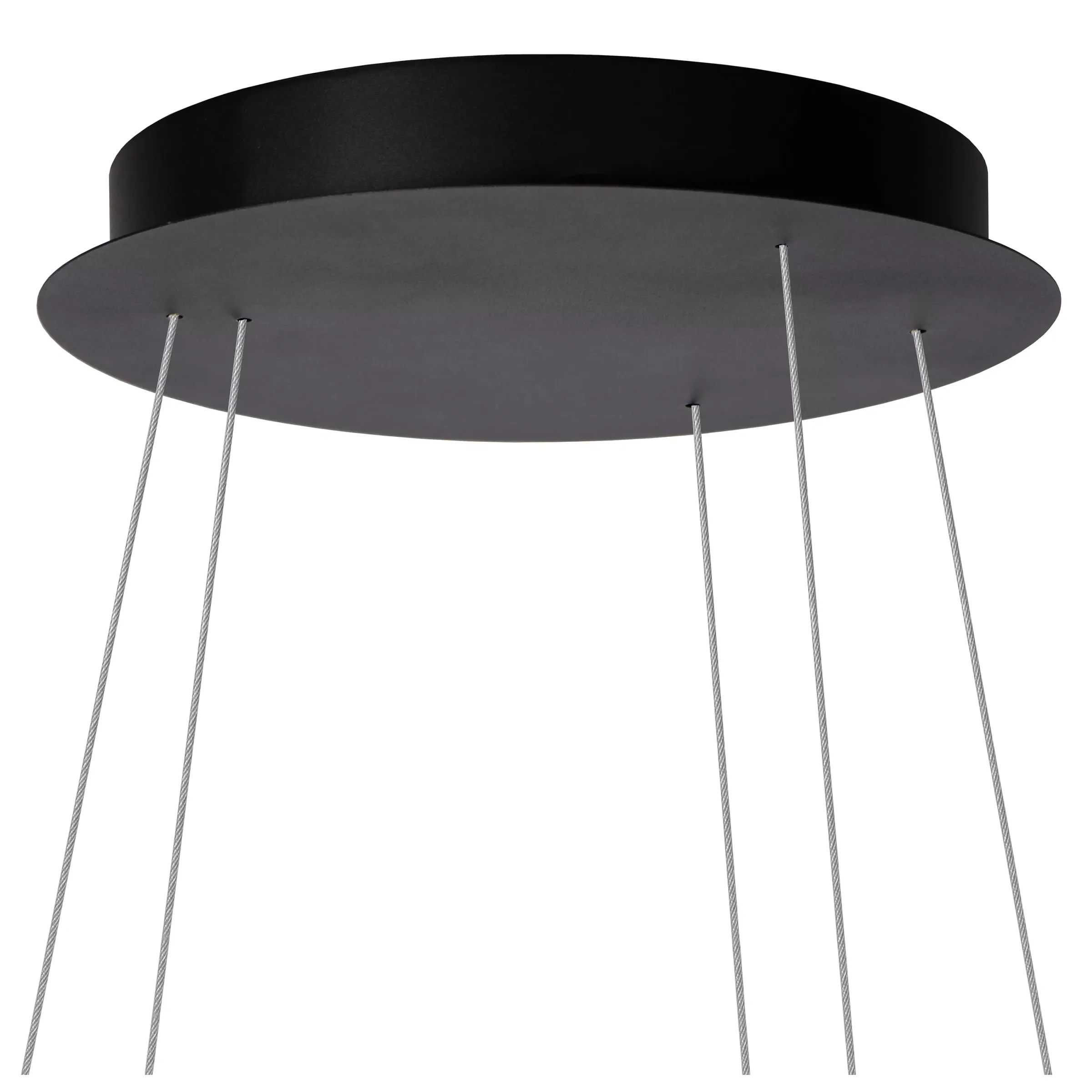 TRINITI - Hanglamp - Ø 80 cm - LED Dimb. - 3000K - Zwart*Lucide Sale