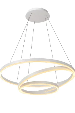 TRINITI - Hanglamp - Ø 80 cm - LED Dimb. - 3000K - Wit*Lucide Fashion