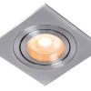 TUBE - Inbouwspot - 1xGU10 - Mat chroom*Lucide Online