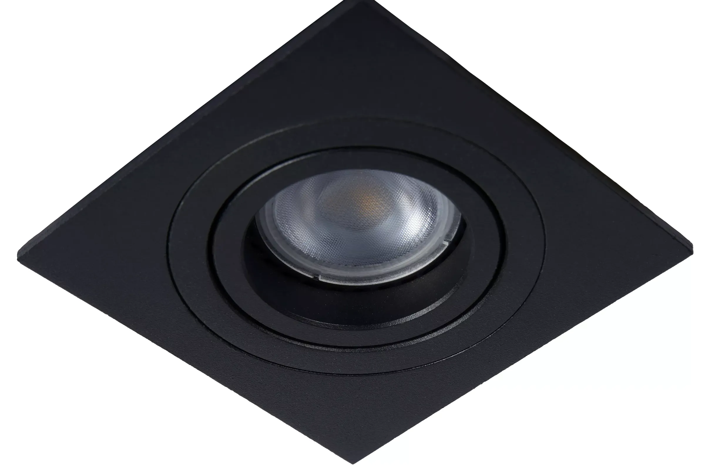 TUBE - Inbouwspot - 1xGU10 - Zwart*Lucide Cheap