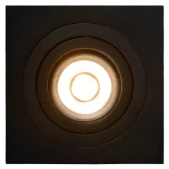 TUBE - Inbouwspot - 1xGU10 - Zwart*Lucide Cheap
