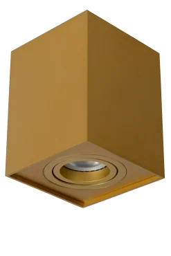 TUBE - Plafondspot - 1xGU10 - Mat Goud / Messing*Lucide Best Sale