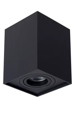 TUBE - Plafondspot - 1xGU10 - Zwart*Lucide Flash Sale