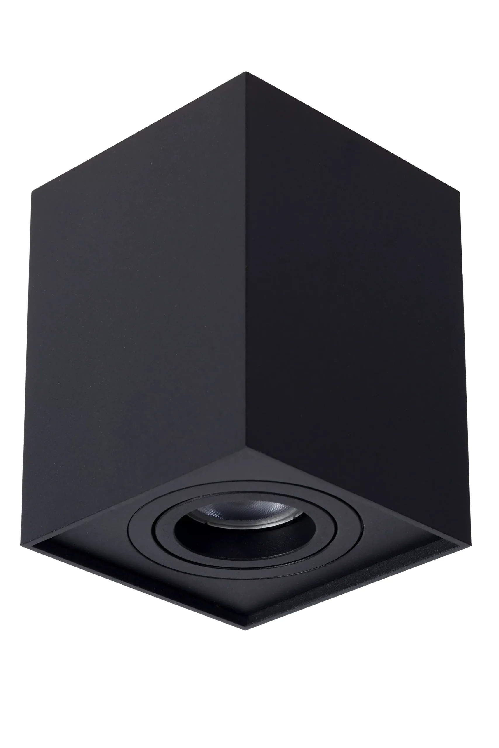 TUBE - Plafondspot - 1xGU10 - Zwart*Lucide Flash Sale